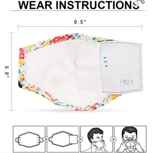 Spring cotton mask - Picture 5 of 7